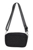 Black Motion Crossbody Bag