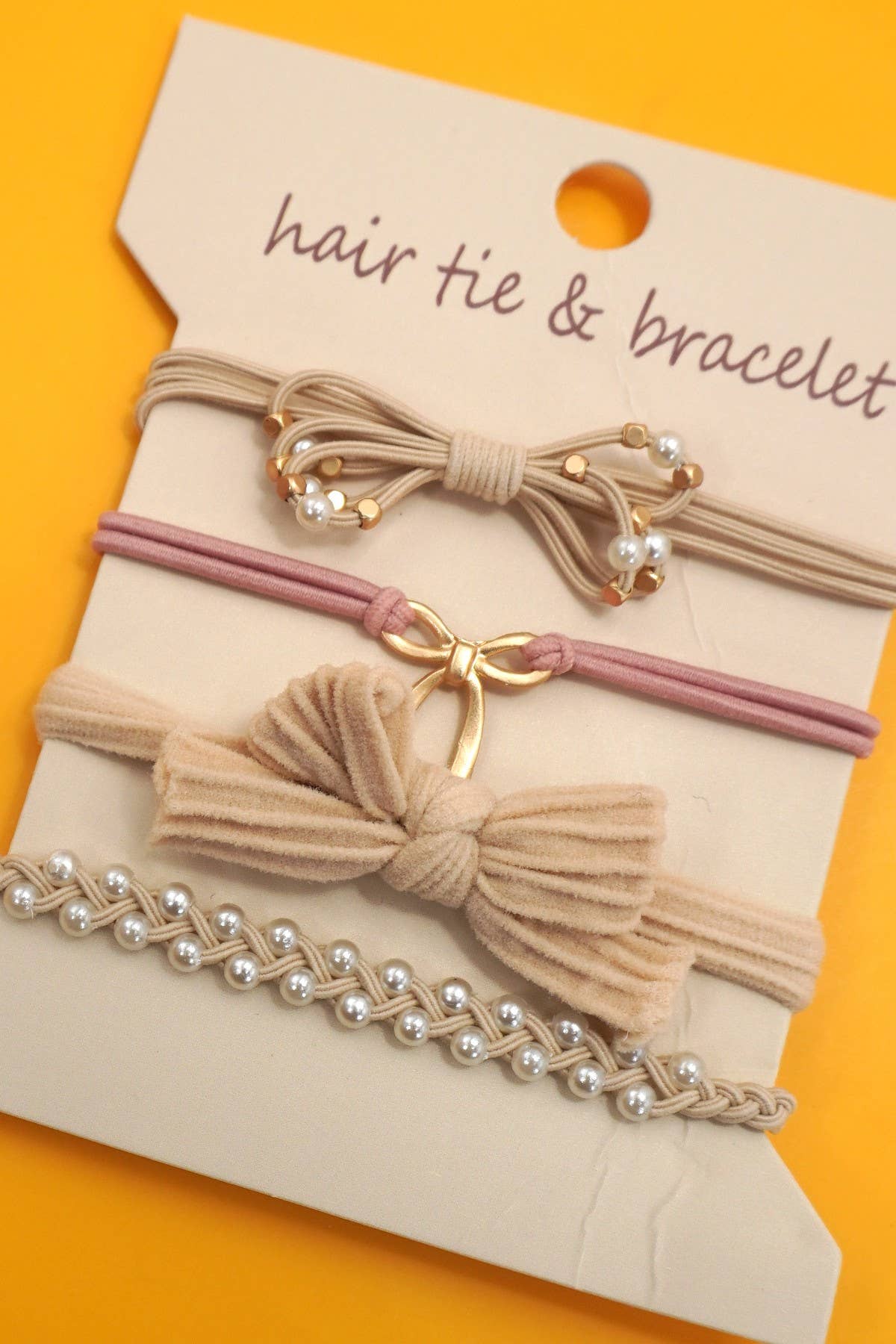 Boho Hair Tie Stack
